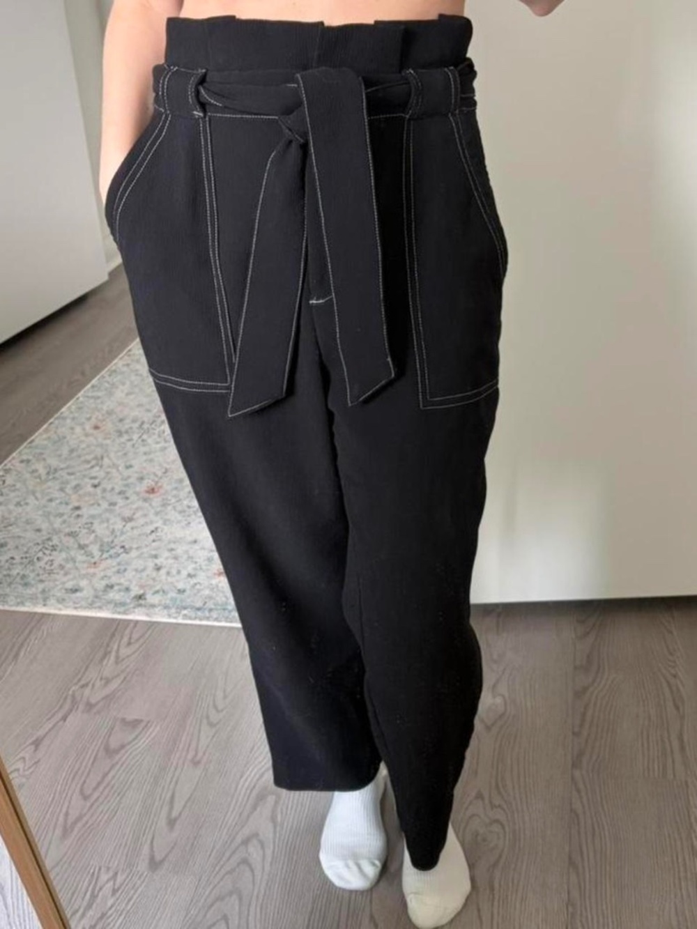 Nordstrom Women's Black Tailored-trousers